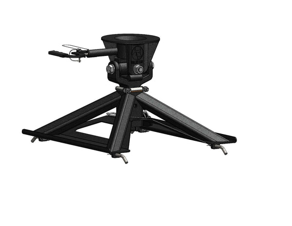 Blue Ox 5TH Wheel Hitch - Connects to Industry Standard Rails