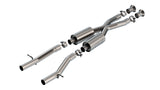 Mid-Section Exhaust System w/ Muffler, X-Pipe & Mid-Pipe - S-Type