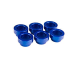 Fuel Injector Clinic 6 x UNANODIZED Toyota Supra manifold bungs