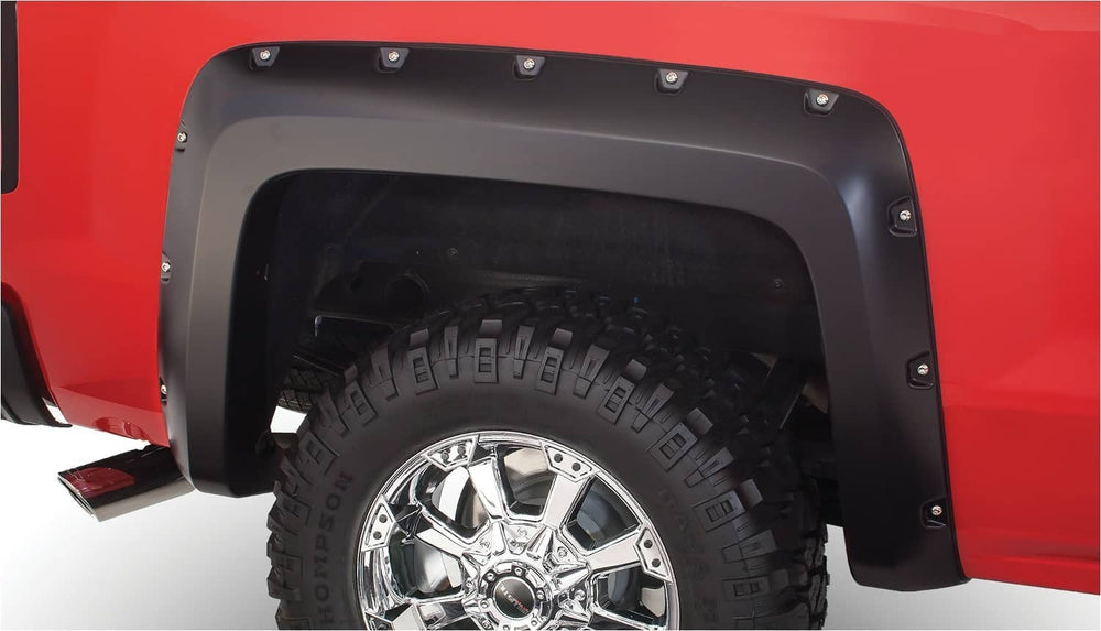 Bushwacker Pocket Style Rear Fender Flares - 14-18 Silverado 1500 5'8" Box