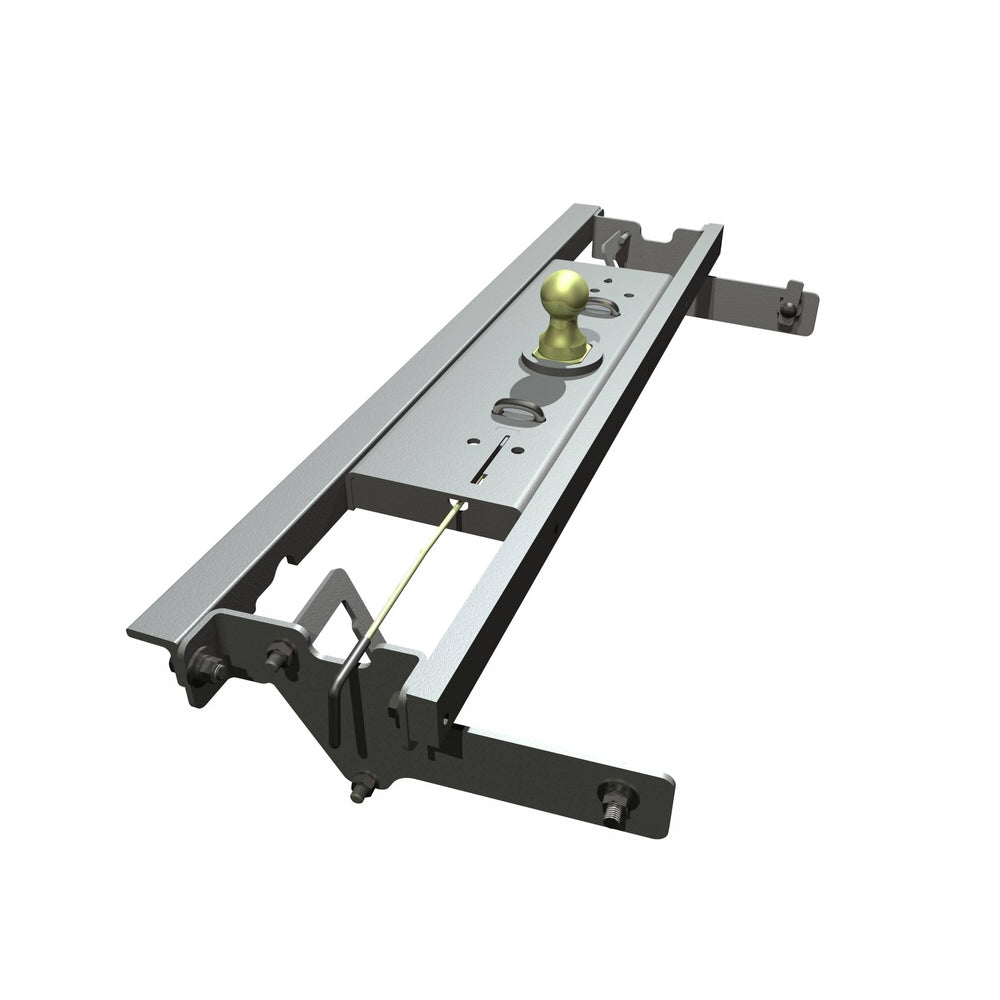 B&W Below Bed Gooseneck Hitch - 07-18 Silverado/Sierra 1500 5.5/6.5 Foot Box