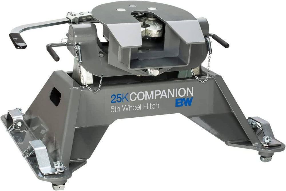 B&W 25K Companion 5TH Wheel RV Hitch Kit - 20-26 Silverado/Sierra HD with OEM Puck System