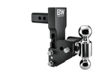 ADJUSTABLE BALL MOUNT B&W TOW & STOW BALL MOUNT WITH BALL 5" DROP 6" RISE DUAL BALL 2" / 2-5/16" BALLS