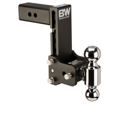 Adjustable Ball Mount B&W Tow & Stow Ball Mount with Ball 2-1/2 Inch Shank 7-INCH Drop 7-1/2 Inch Rise W/2-5/16" & 2" Balls