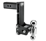 ADJUSTABLE BALL MOUNT  B&W TOW & STOW BALL MOUNT WITH BALL  2-1/2 INCH SHANK 8-1/2 INCH DROP  9-INCH RISE W/2-5/16" & 2"