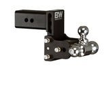 ADJUSTABLE BALL MOUNT  B&W TOW & STOW BALL MOUNT WITH BALL  3-INCH SHANK 4-1/2 INCH DROP  4-INCH RISE W/2-5/16" 2" 1-7/8