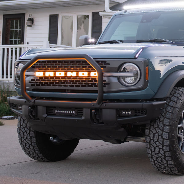 Putco Grille Guard — 2021+ Ford Bronco