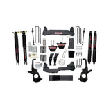 6 in. Suspension Lift Kit With Torsion Bar Drop Brackets And Black MAX Shocks. — Front (C1168K-B)