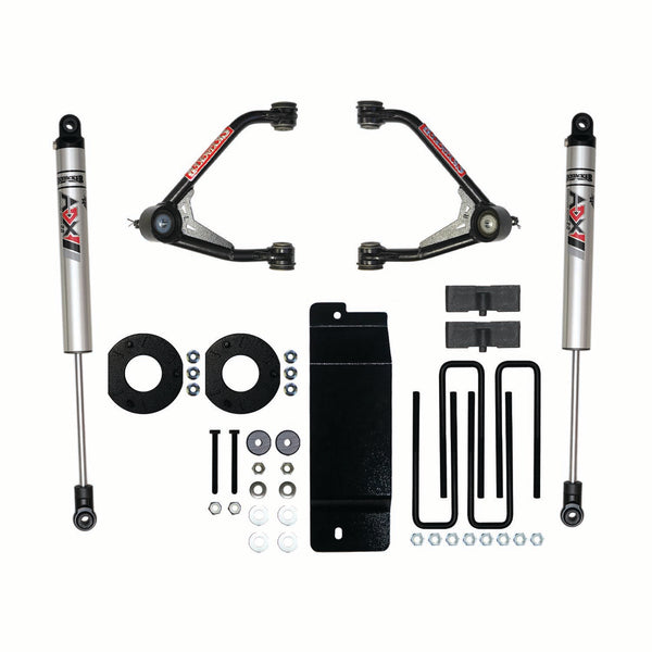 Skyjacker 3.5 in. Suspension Lift Kit With ADX M2.0 Aluminum Monotube Shocks. — Front (C14350KAXM)