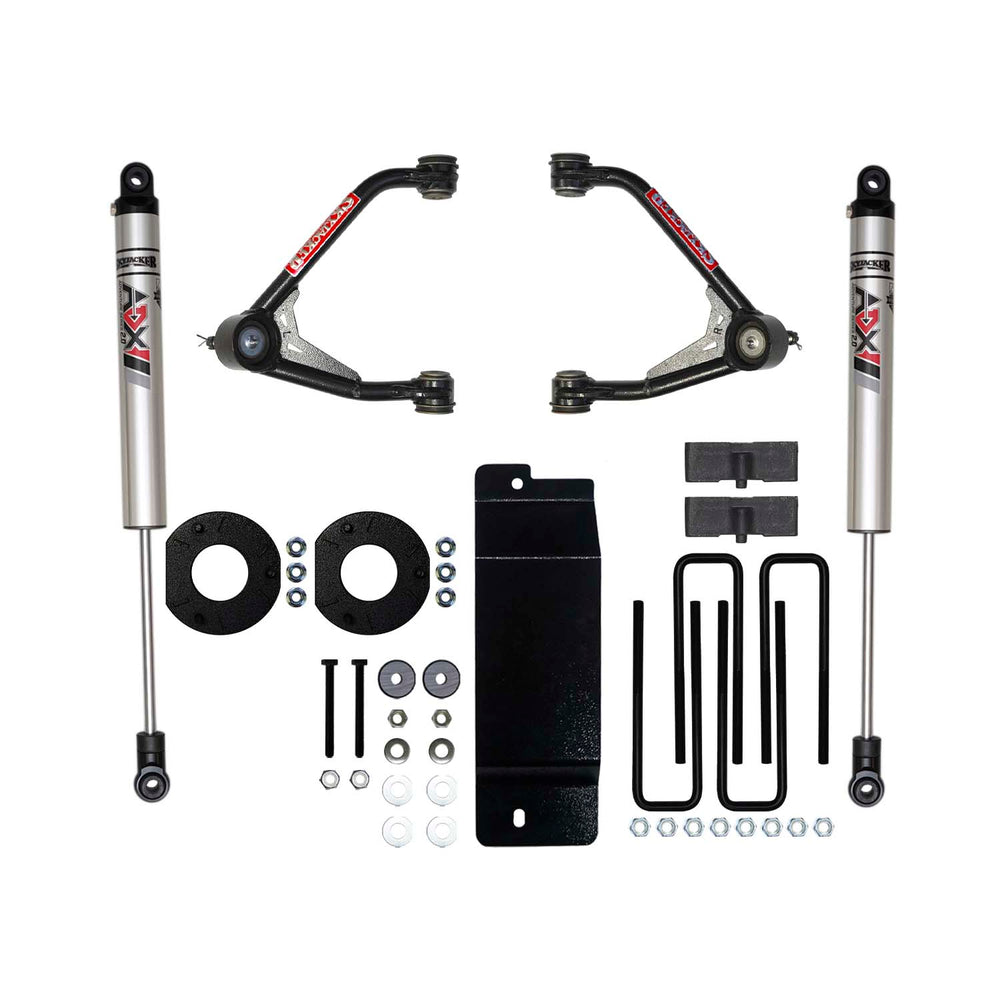 Skyjacker 3.5 in. Suspension Lift Kit With ADX M2.0 Aluminum Monotube Shocks. — Front (C14350KXM)