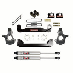 Skyjacker 4 in. Suspension Lift Kit With ADX M2.0 Aluminum Monotube Shocks. — Rear (C14460APK-XM)