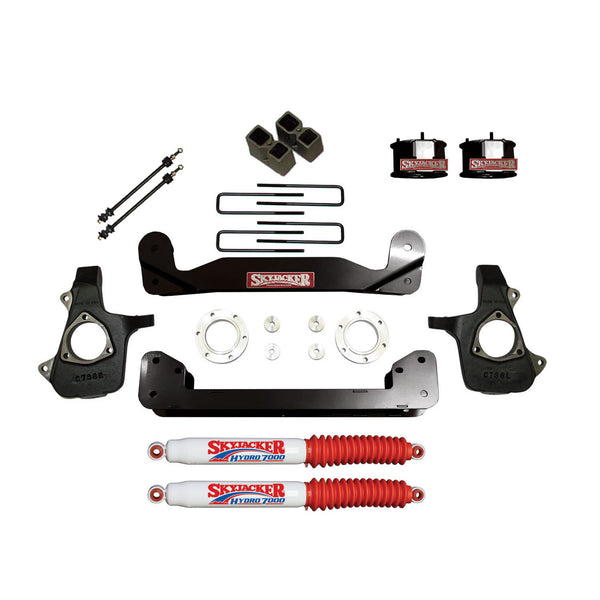 Skyjacker - 4IN. KT Spcr Stl 14>K1500HYDRO - C14460PK-H