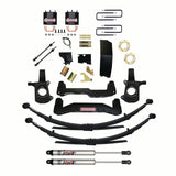 6-7 in. Suspension Lift kit With ADX M2.0 Aluminum Monotube Shocks. (C14660APKS-XM)