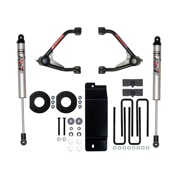 Skyjacker 3.5 in. Suspension Lift Kit With ADX M2.0 Aluminum Monotube Shocks. — Front (C17350KAXM)