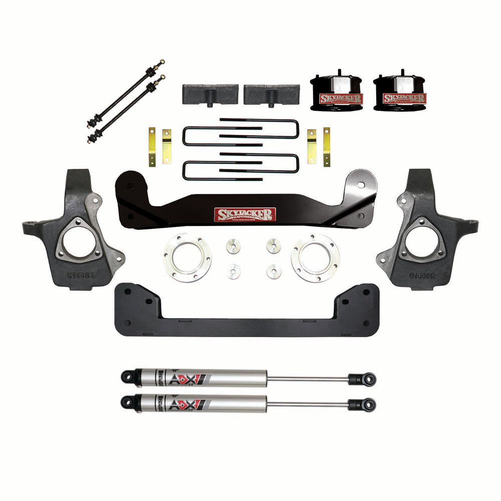 Skyjacker 4 in. Suspension Lift Kit With ADX M2.0 Aluminum Monotube Shocks. — Rear (C7360PK-XM)