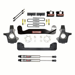Skyjacker 4 in. Suspension Lift Kit With ADX M2.0 Aluminum Monotube Shocks. — Rear (C7360PK-XM)