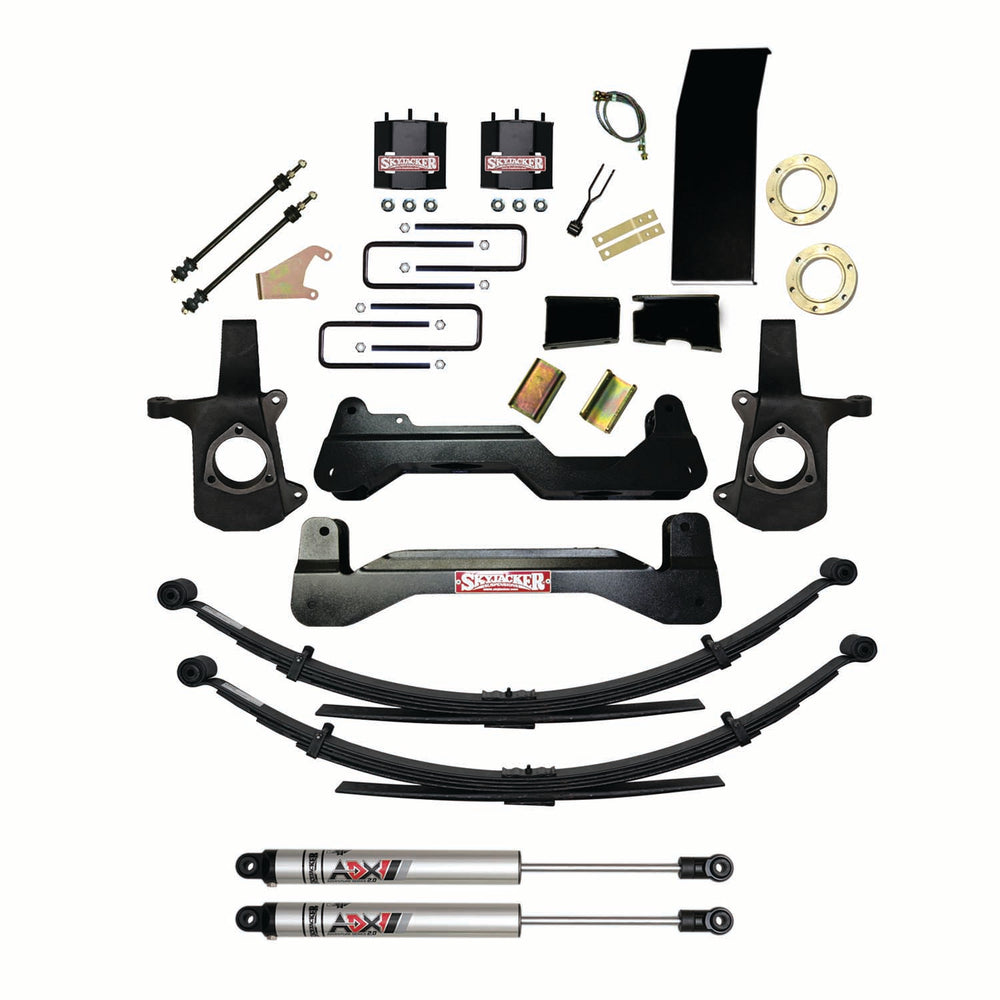 Skyjacker 6 in. Suspension Lift Kit With ADX M2.0 Aluminum Monotube Shocks. (C7660PKS-XM)