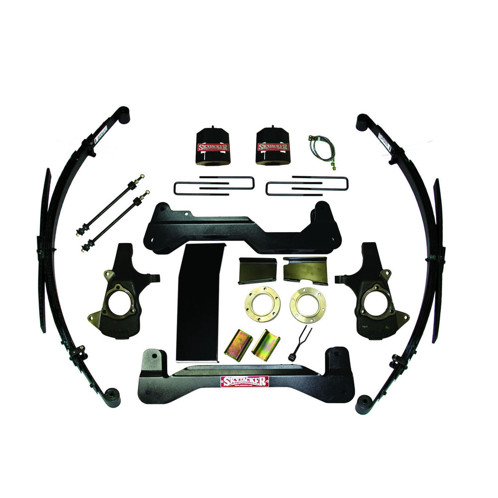 Skyjacker - Suspension Lift Kit w/Shocks - C7660PKS-B — 2007-2012 Chevy Silverado 1500 / GMC Sierra 1500