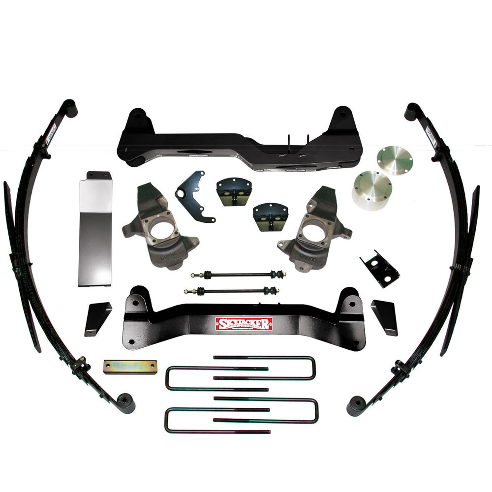 Skyjacker - Suspension Lift Kit w/Shocks - C9651HKS-B — 2001-2004 Chevy Silverado 2500 / GMC Sierra 2500 & 2001-2006 Chevy Silverado 1500 HD / GMC Sierra 1500 HD