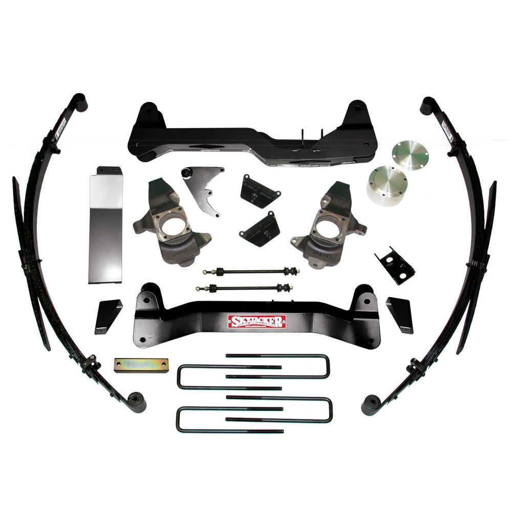Skyjacker 6" Suspension Lift Kit with Shocks — 2001-2010 Chevrolet Silverado 2500 HD, GMC Sierra 2500 HD, select trims - C9681KS-NSP-B