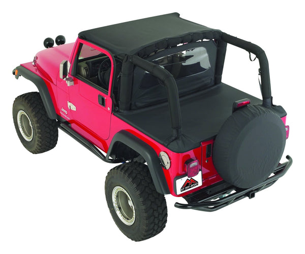 RT Offroad Ensemble Cover-All en denim — 1992-1995 Jeep Wrangler - noir (CA10215)