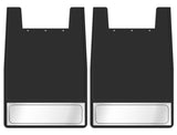 CLOUD-RIDER UNIVERSAL DUALLY 20 X 29 MUD FLAPS WITH STAINLESS INSERT