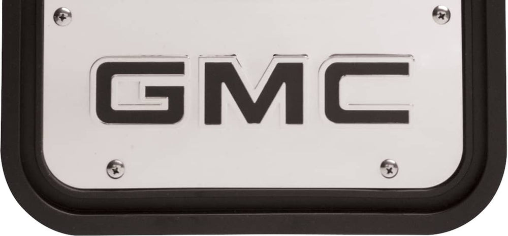Cloud-Rider Front Mud Flaps with Stainless Plate & GMC Logo 20-26 Sierra HD