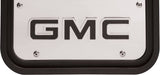 FRONT MUD FLAPS WITH STAINLESS PLATE & GMC LOGO 20-26 SIERRA HD