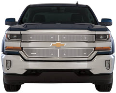 Cloud Rider Stainless Grille Overlay - 16-18 Silverado 1500 WT/LS/LT