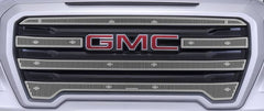 Cloud Rider Stainless Grille Overlay (UPPER ONLY) - 19-21 Sierra 1500 Sle and Elevation