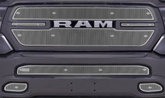 Cloud Rider Stainless Grille & Bumper Overlay 19-24 Ram 1500 Big Horn & Sport Without Camera or Park Sensors