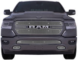 Cloud Rider Stainless Grille & Bumper Overlay ; 19-24 RAM 1500 Sport WITH Front Camera Without PARK Sensor Provision (CLO243600)