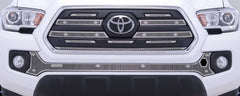 Cloud Rider Stainless Grille & Bumper Overlay - 18-19 Tacoma SR5 with Block Heater Hole