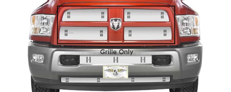 Cloud-Rider Stainless Winter Grille Overlay - 10-12 Ram 2500/ 3500