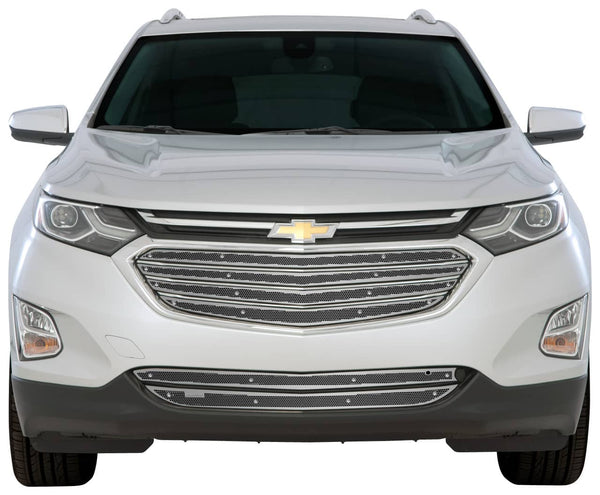 Cloud-Rider Grille & Bumper Overlay - 18-21 Equinox with Block Heater Hole