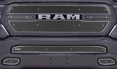 Cloud Rider Stainless Grille & Bumper Overlay - 19-24 Ram 1500 Big Horn & Sport Without Camera or Park Sensors