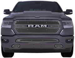 Cloud Rider Stainless Grille & Bumper Overlay - 19-24 Ram 1500 Sport with Front Camera Without Park Senso (CLO-29-3600)