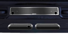 Cloud Rider Stainless Bumper Overlay - 19-23 Ram 2500/3500 with Park Sensor with Block Heater