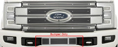 Cloud-Rider Bumper Overlay 17-19 Super Duty Dually Platinum Without Adaptive Cruise Control