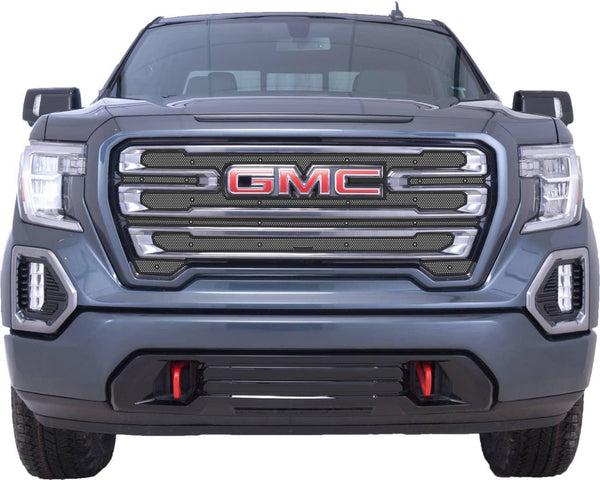 Cloud-Rider Cloud Rider Black Grille Overlay (Upper Only) - 19-21 Sierra 1500 SLT/AT4 Without Front Camera
