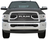 CLOUD-RIDER BLACK GRILLE & BUMPER OVERLAY ; 16-18 RAM 2500/3500 BILLET PORT GRILLE WITH RAM BADGE