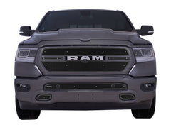 Cloud Rider Black Grille & Bumper Overlay - 19-24 Ram 1500 Sport with Front Camera with Park Sensor Provision