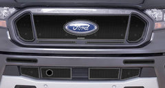Cloud Rider Black Grille & Bumper Overlay - 19-23 Ranger XLT with Adaptive Cruise & Block Heater
