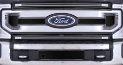 Cloud-Rider Black Grille & Bumper Overlay - 20-22 Super Duty XLT W/Block Heater W/O License Plate