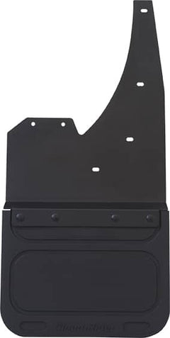 Cloud-Rider Black Custom Fit Rear Kickback Mud Flaps - 07-13 Silverado/Sierra 1500 with 17" Factory Wheels