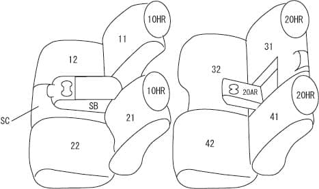 Clazzio Black Leather Front & Rear Seat Covers 19-26 Ram 1500 Quad Cab with 40/20/40 Front & 60/40 Rear