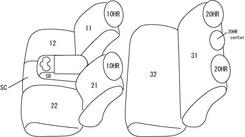 Clazzio Grey Leather Front & Rear Seat Covers 19-26 Ram Crew 2500/3500 with Front Buckets or 40/20/40 and Rear Bench Seat