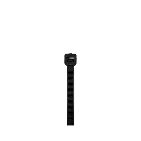 Uni-Bond Lighting (100/Pack) 8" Black Cable Ties 50 Lbs