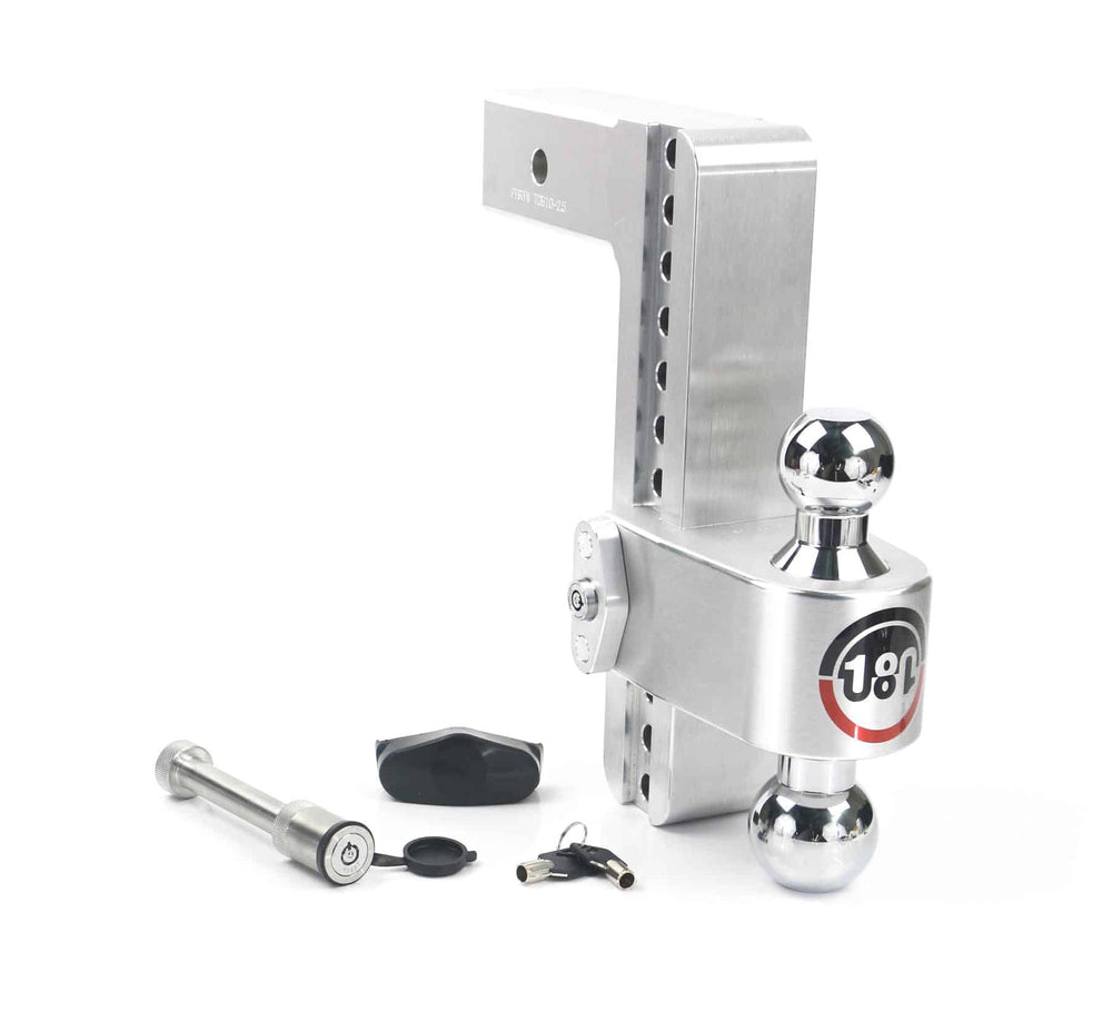 Weigh Safe 10" Drop Hitch (10K/18.5K Grwr) (CTB10-2.5-KA)