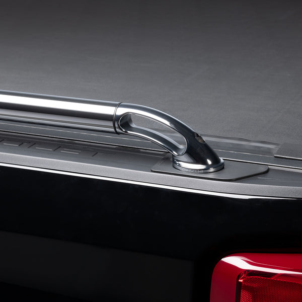 Putco 2002-2018 RAM 1500/2003-2020 RAM 2500/3500 without Rambox 6.5 ft Black Powder Coated Locker Side Rails
